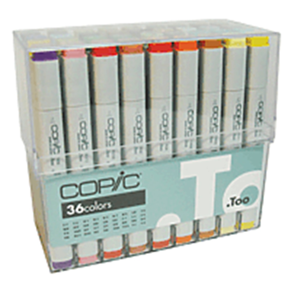 Basic Color, Copic, Marker Set, 36 Count